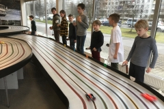 Latvijas skolēnu sacensības trases automodelismā. 2020. gada 8. februārī